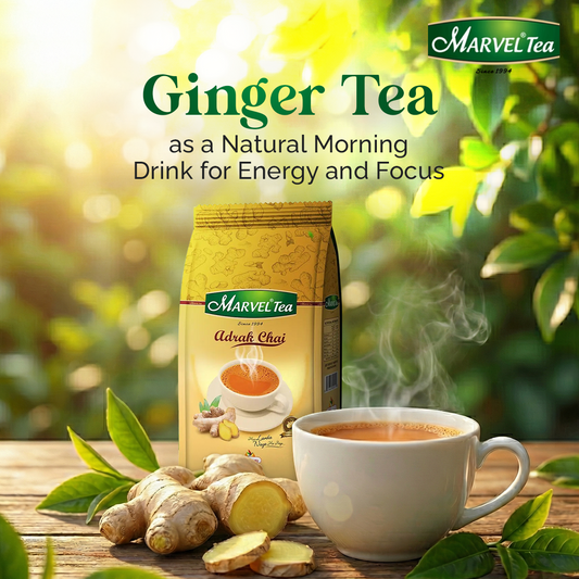 Ginger Tea as a Natural Morning Drink for Energy and Focus