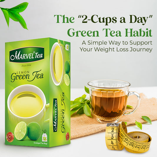 The “2-Cups a Day” Green Tea Habit A Simple Way to Support Your Weight Loss Journey