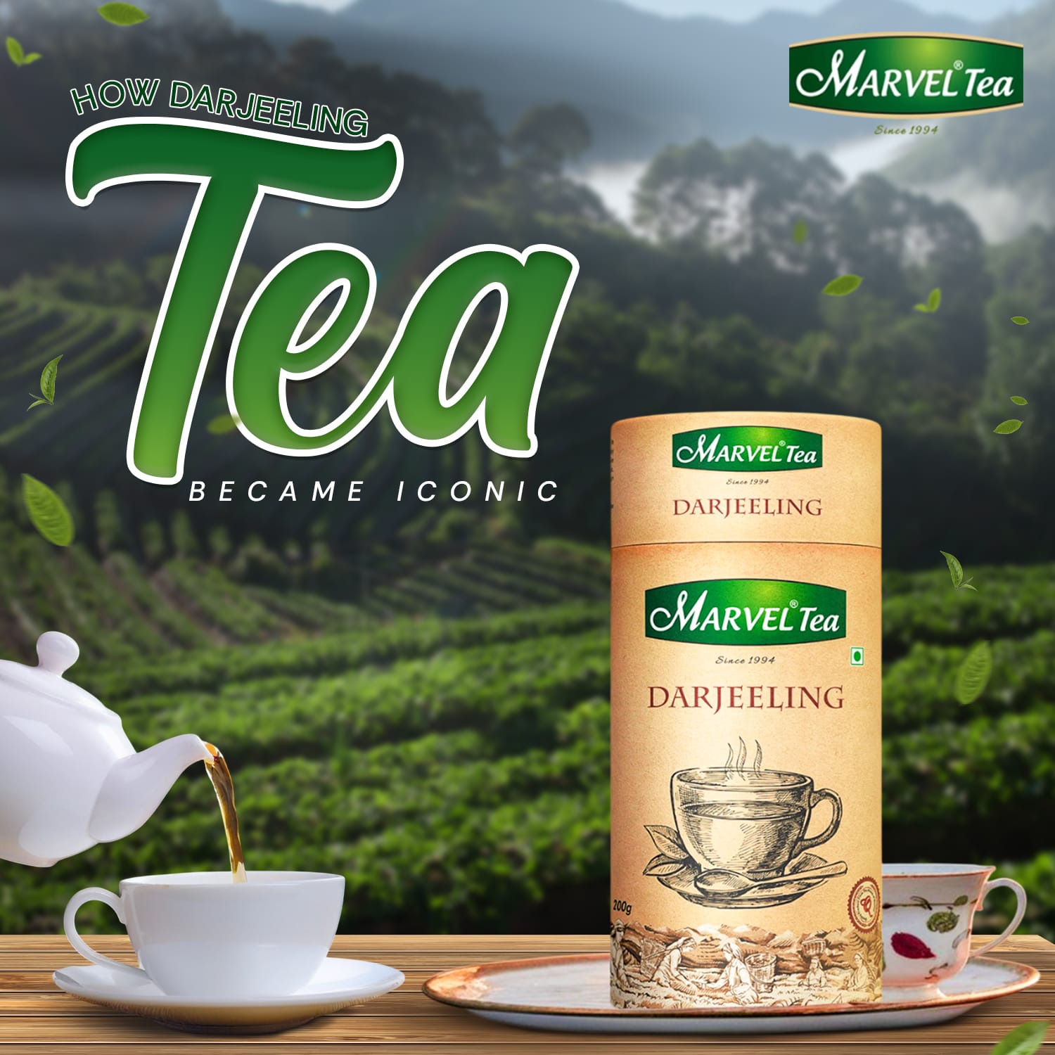 How Darjeeling Tea Became Iconic – Marvel Tea