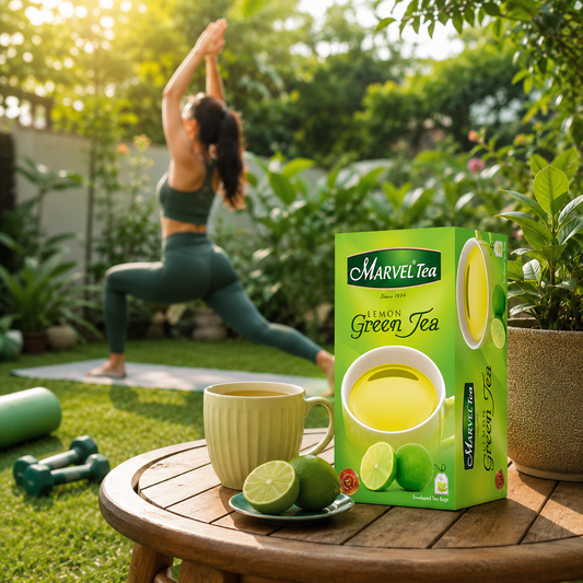 How Lemon Green Tea Complements an Active Lifestyle | Green Tea for Weight Loss