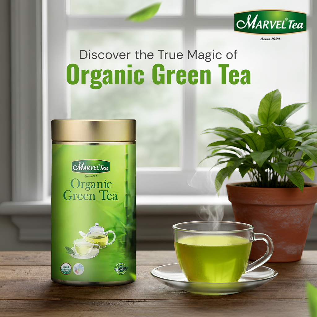 Discover the True Magic of Organic Green Tea - Marvel Tea