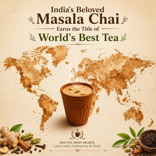 From India to the World: Masala Chai Officially Named the Best Tea Globally