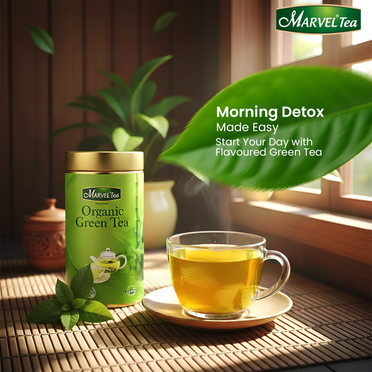 Morning Detox Made Easy: Start Your Day with Flavoured Green Tea