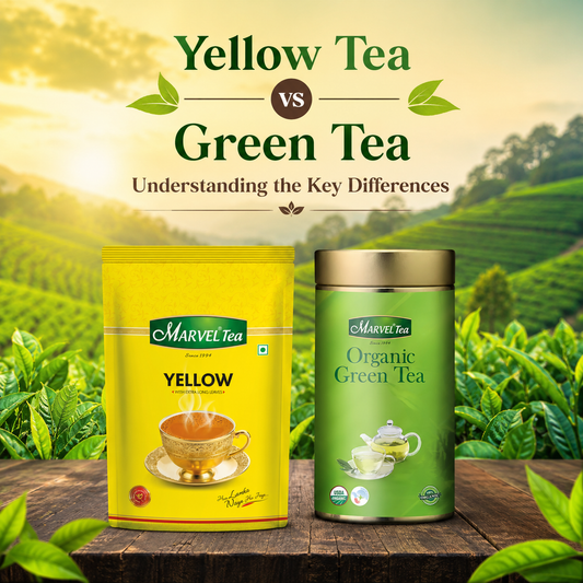 Yellow Tea vs Green Tea: Understanding the Key Differences