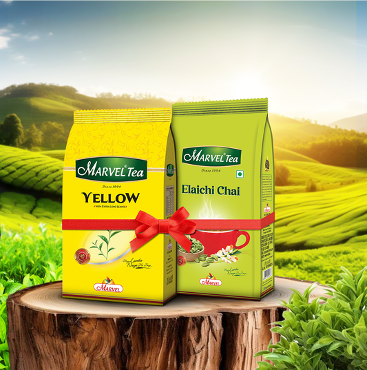 Combo Of Elaichi Tea & Yellow Tea (500 GM Each)
