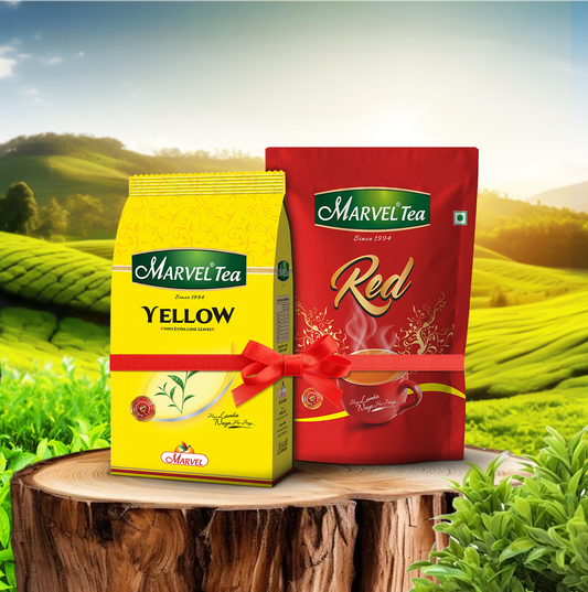 Combo Of Red Tea & Yellow Tea (500 GM Each)