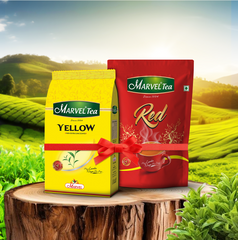 Combo Of Red Tea & Yellow Tea (500 GM Each)