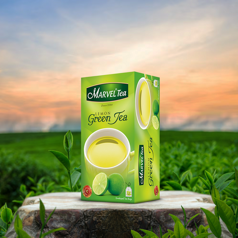 Green Lemon Tea - Packed With Health Benefits - Marvel Tea
