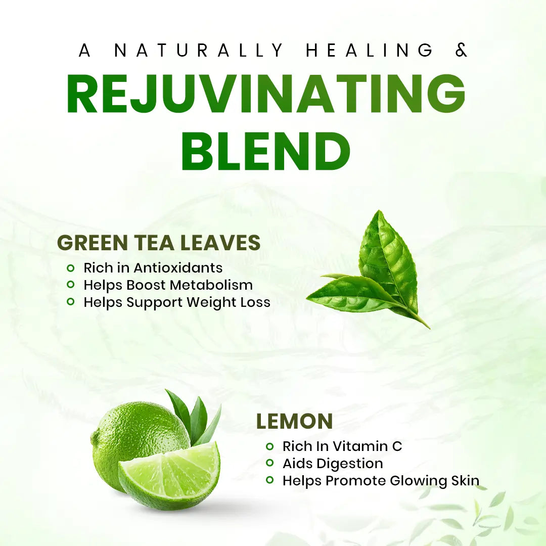 Refreshing Green Lemon Tea Packed With Health Benefits Marvel Tea