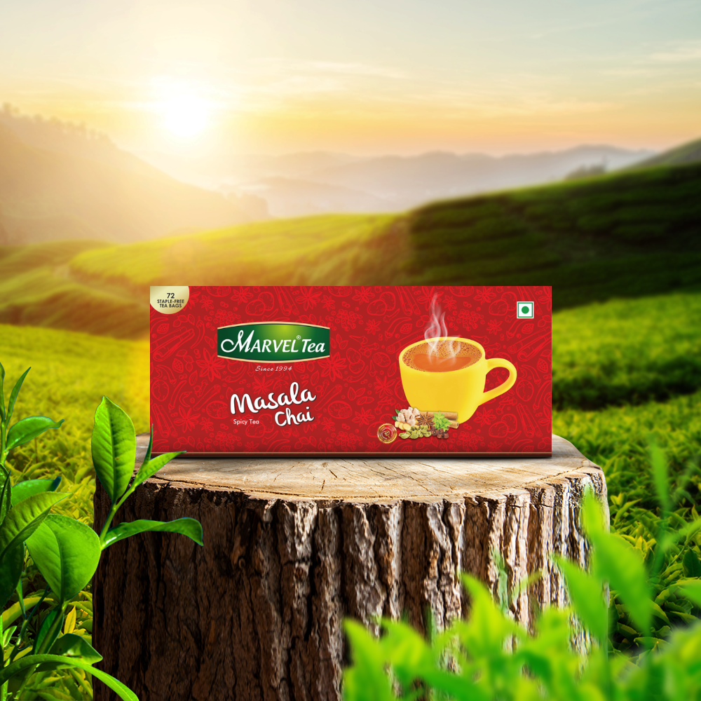 Buy Rich Flavored Organic Masala Chai- Marvel Tea