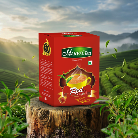 Red Rope Tea Buy Red Rose Tea Online | Premium Rose Flavoured Tea – Marvel Tea