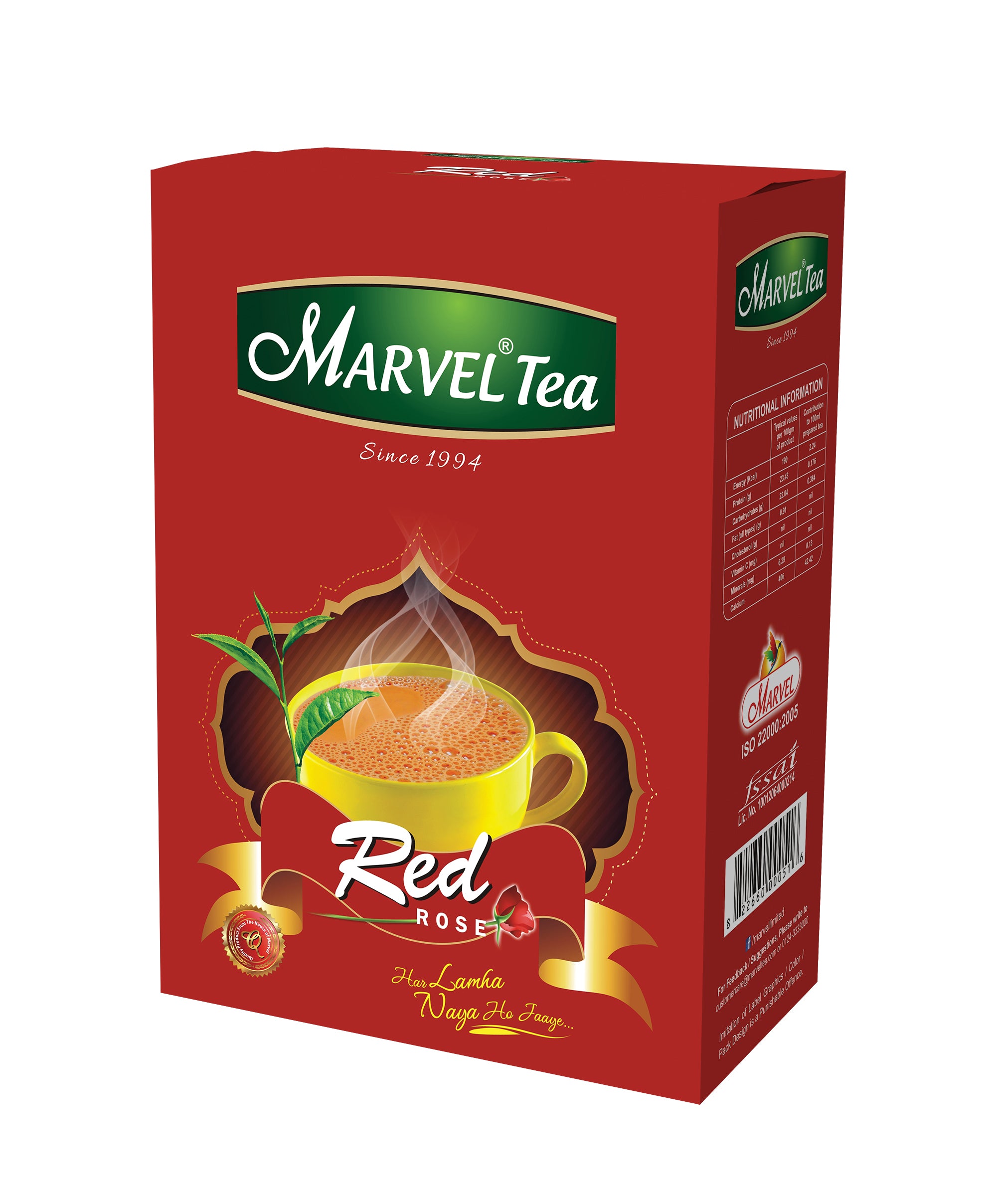 Flavour and Aroma Rich Red Rose Tea Online - Marvel Tea