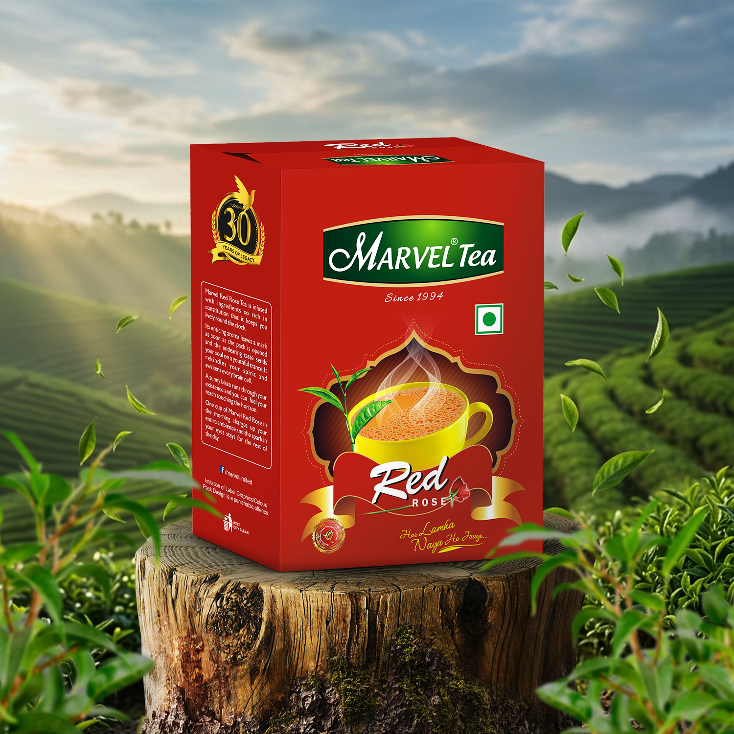 Red Azure Tea Buy Red Rose Tea Online | Premium Rose Flavoured Tea – Marvel Tea