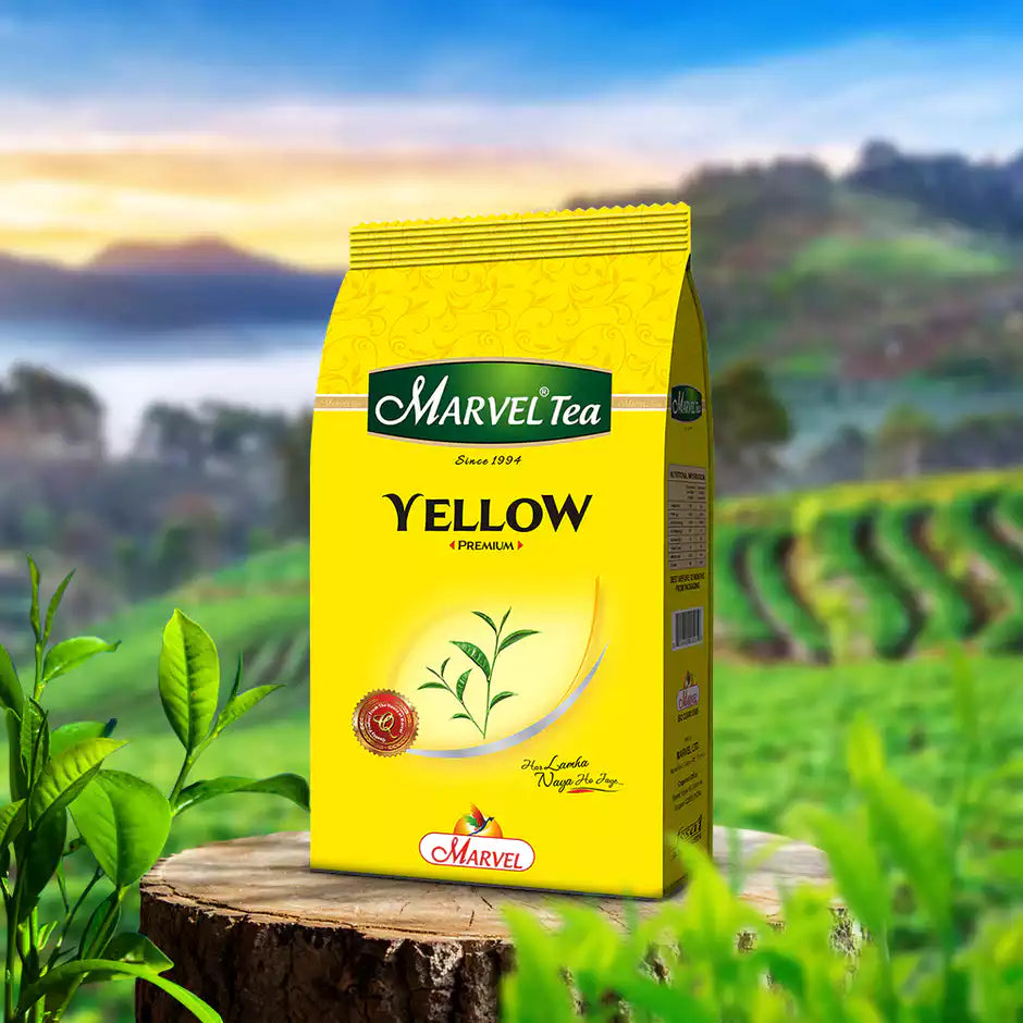 Elevate Your Health with Premium Yellow Fitness Tea - Marvel Tea
